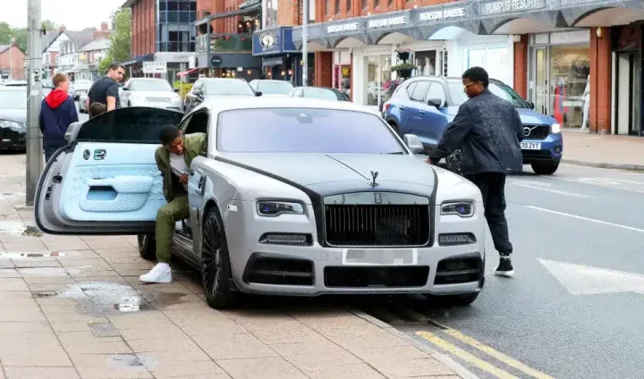 Marcus Rashford Rolls Royce